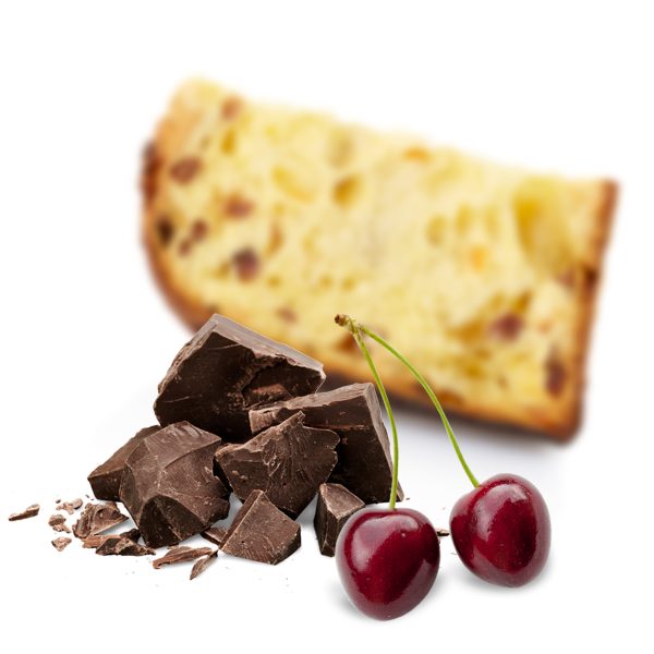 Panettone with Cherry and Chocolate