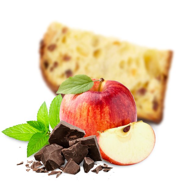 Panettone Apple, Chocolate and Mint